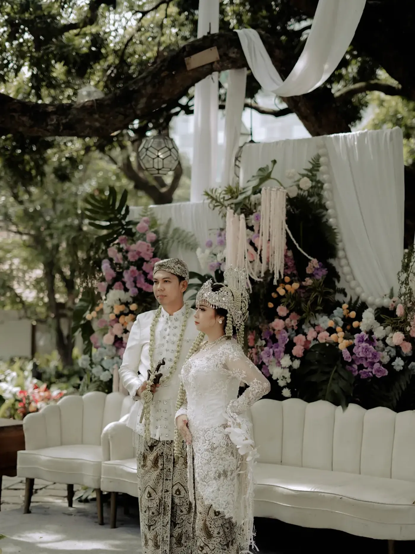 Dekorasi taman Nana Heritage