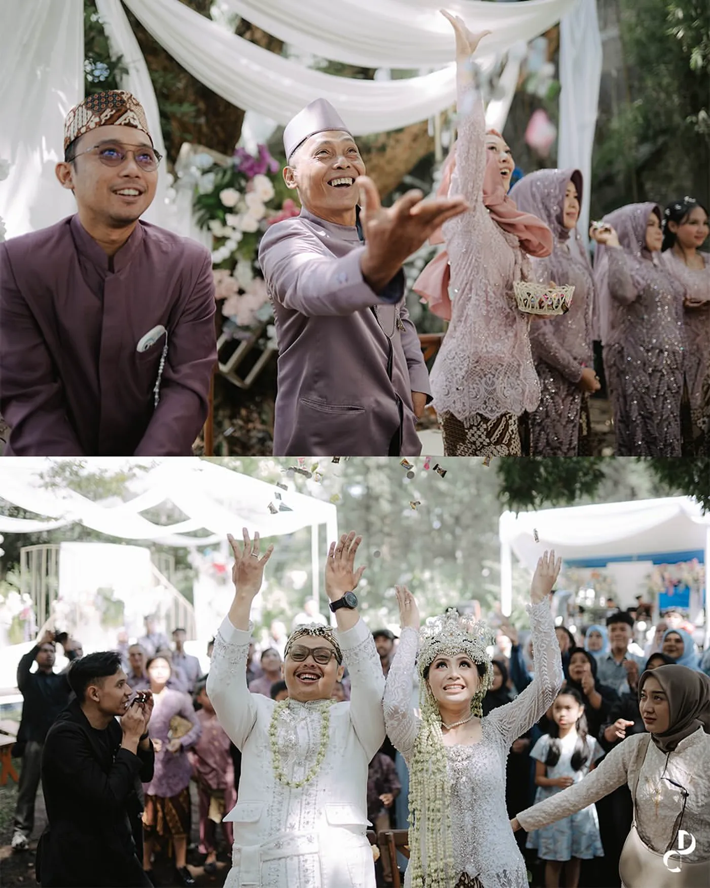 Momen pernikahan Nana Heritage